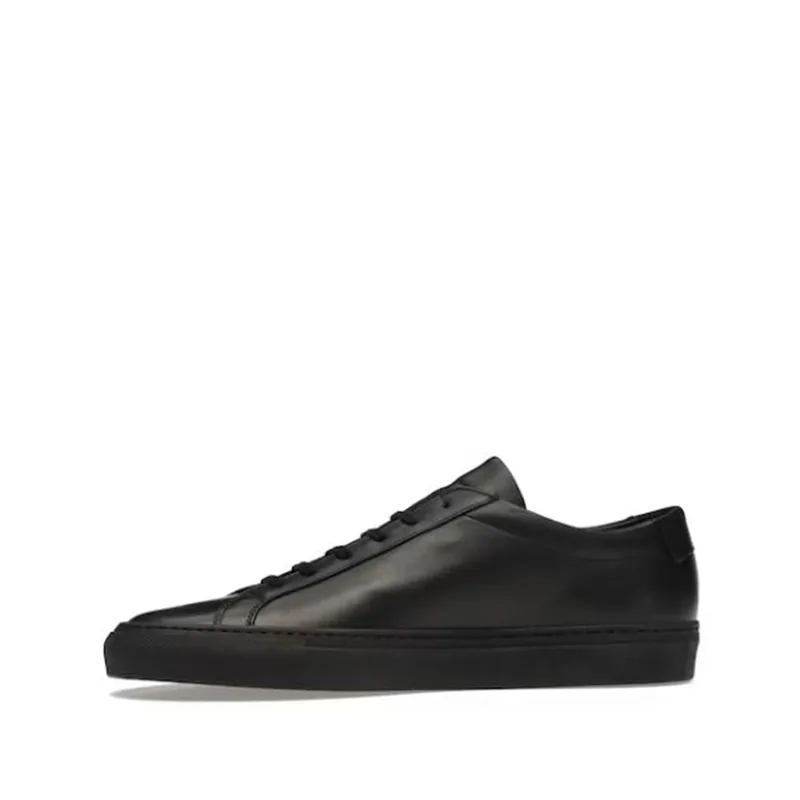 Men’s All-Season Sneakers, Black Low-Top 