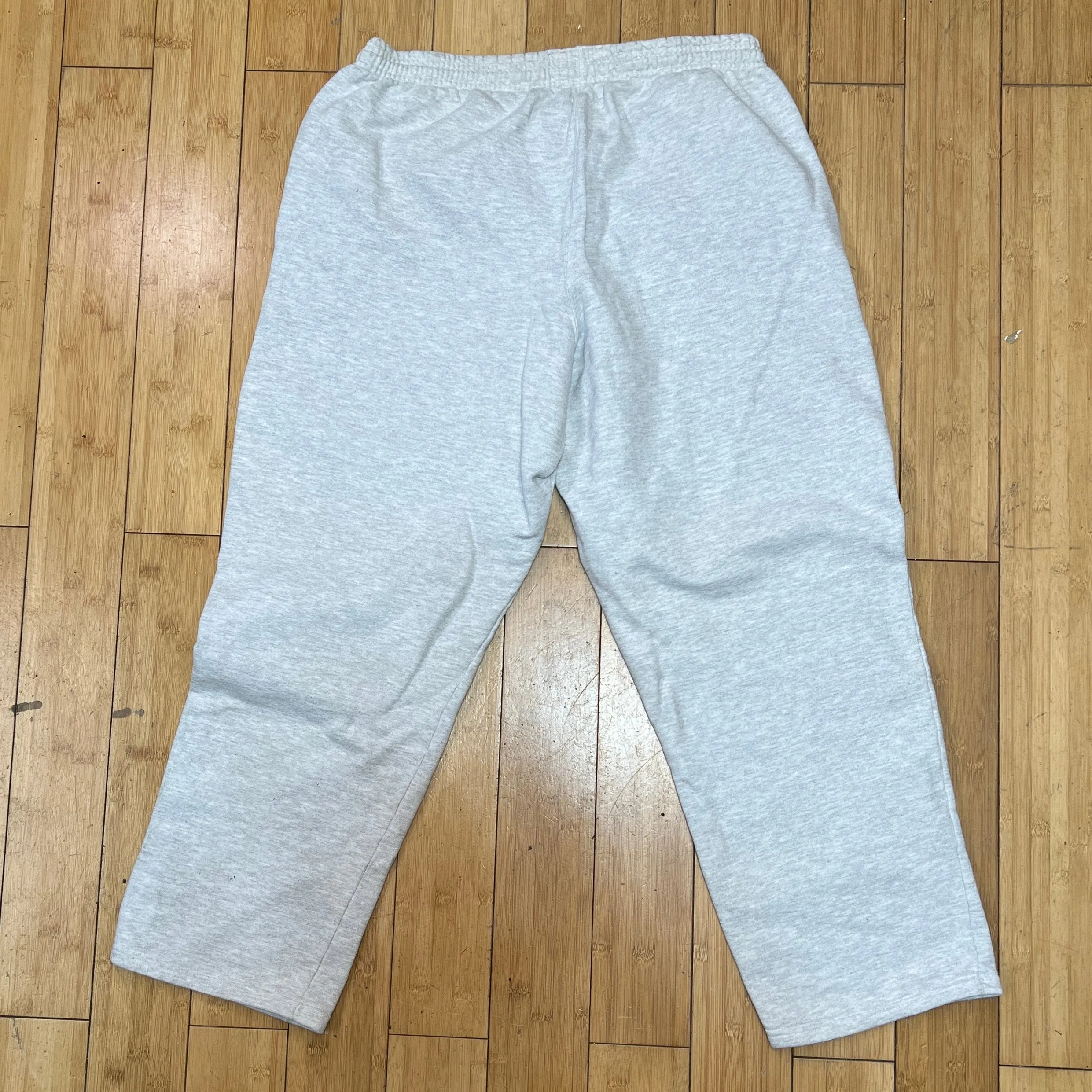 Men’s Champion Premium Reverse Weave Sweatpants Large - Grey - Side Pockets