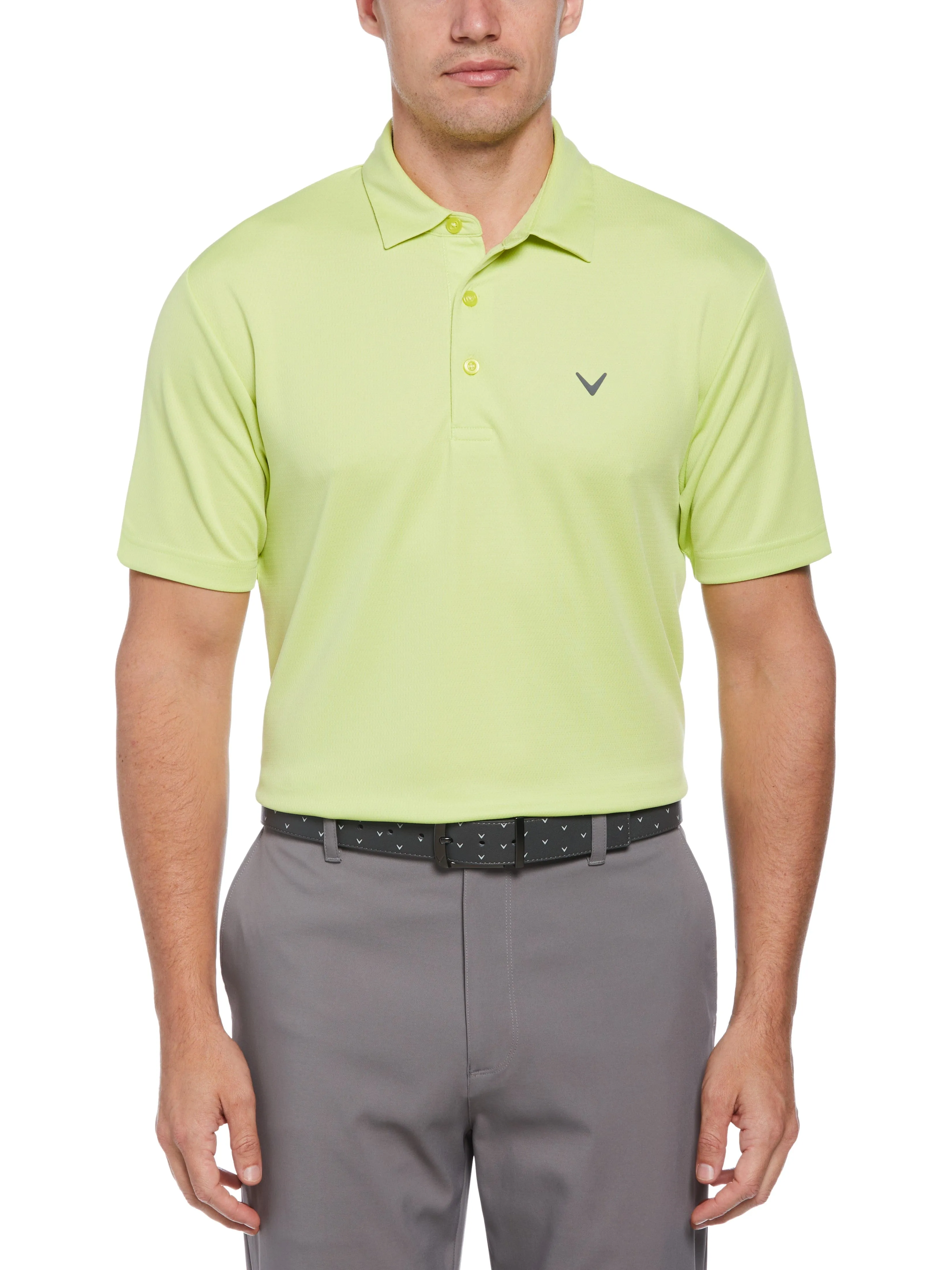 Mens Micro Texture Polo