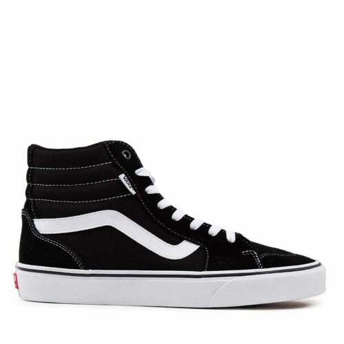 Mens Vans Filmore Hi Black/White Hi Top Lace Up Shoes