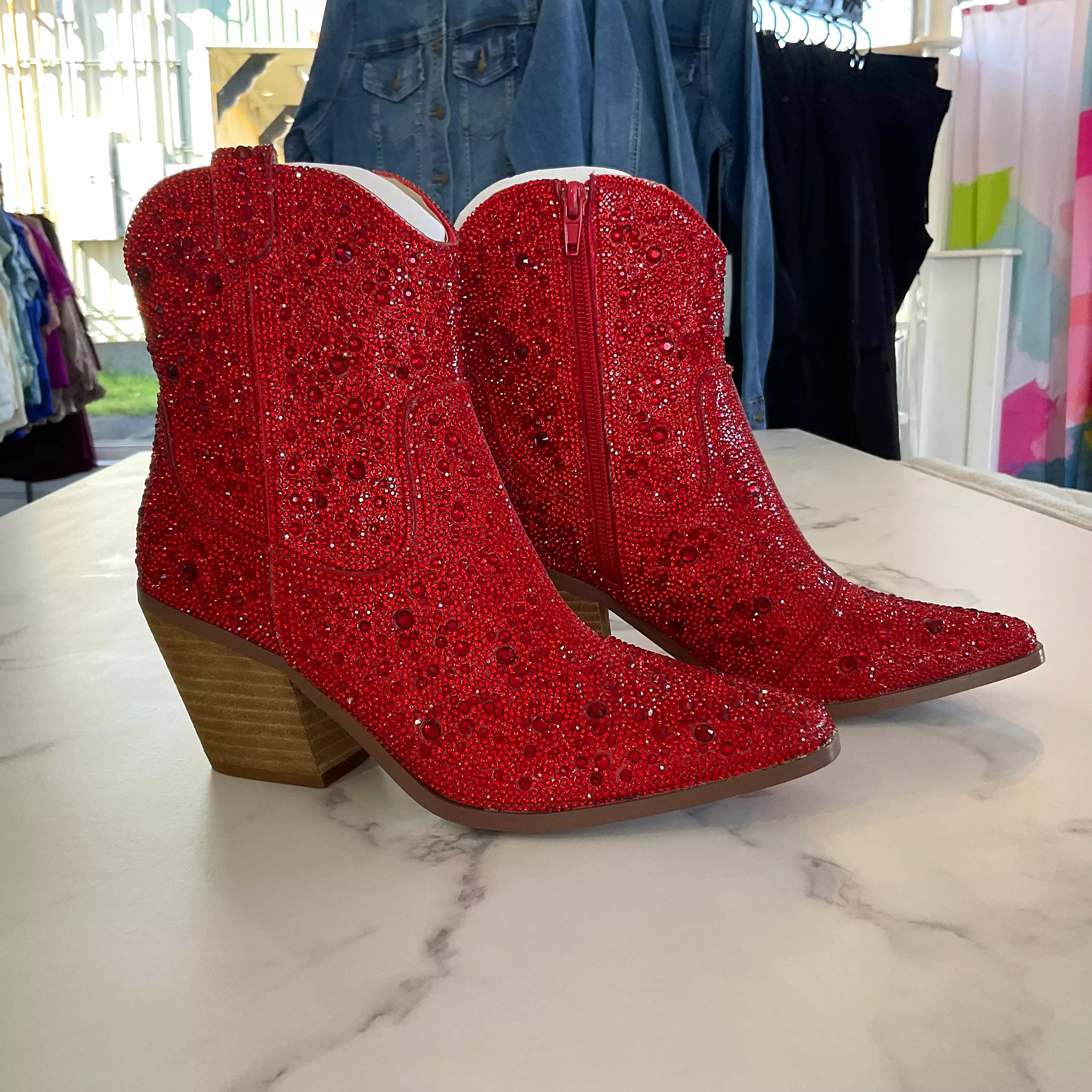 Mi.iM | Razorback Rhinestone Bootie