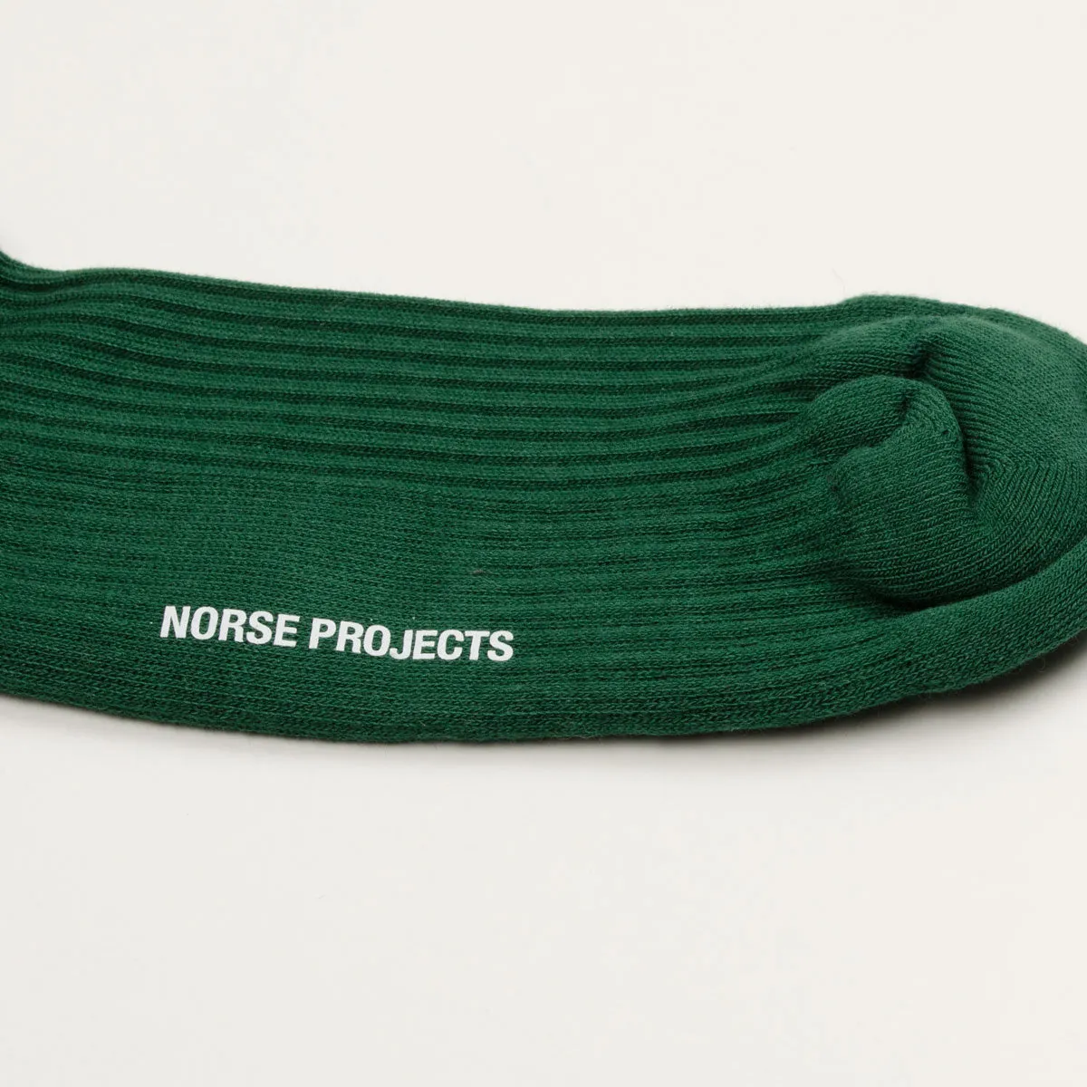 Norse Projects - Bjarki Varsity N Socks - Varsity Green