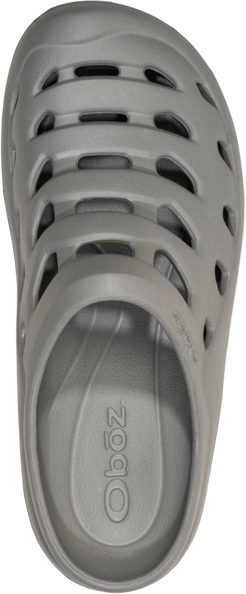 Oboz Unisex Whakata Coast Recovery Clog - Hazy Gray