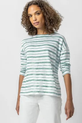 PA2210-SMS Lilla P 3/4 Sleeve Boatneck