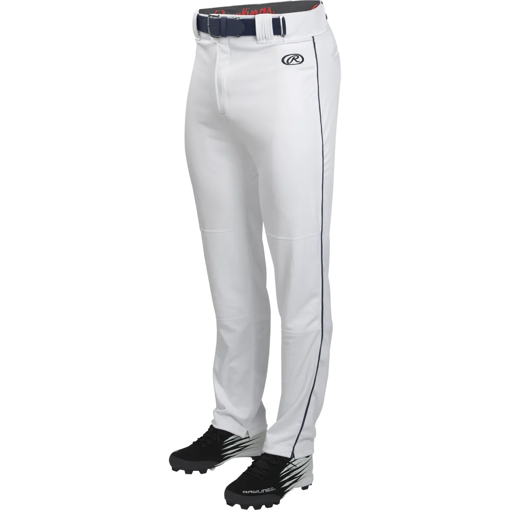 Rawlings Youth Launch Semi-Relaxed Baseball Pants with Piping: YLNCHSRP