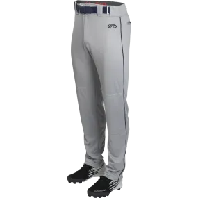 Rawlings Youth Launch Semi-Relaxed Baseball Pants with Piping: YLNCHSRP