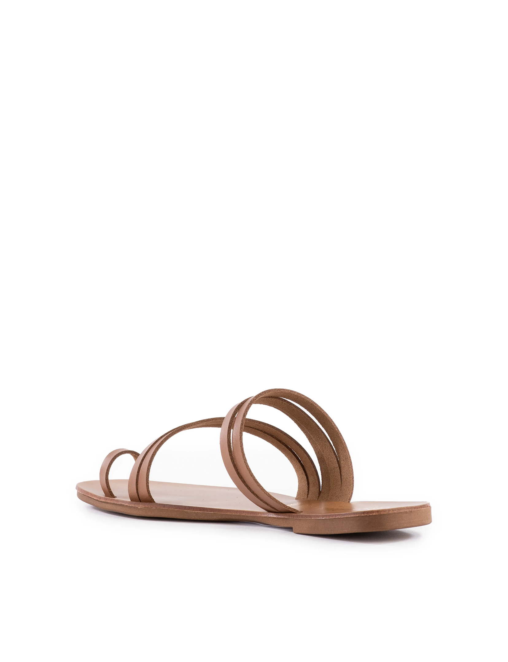 Summer Rain Sandal, Tan Leather