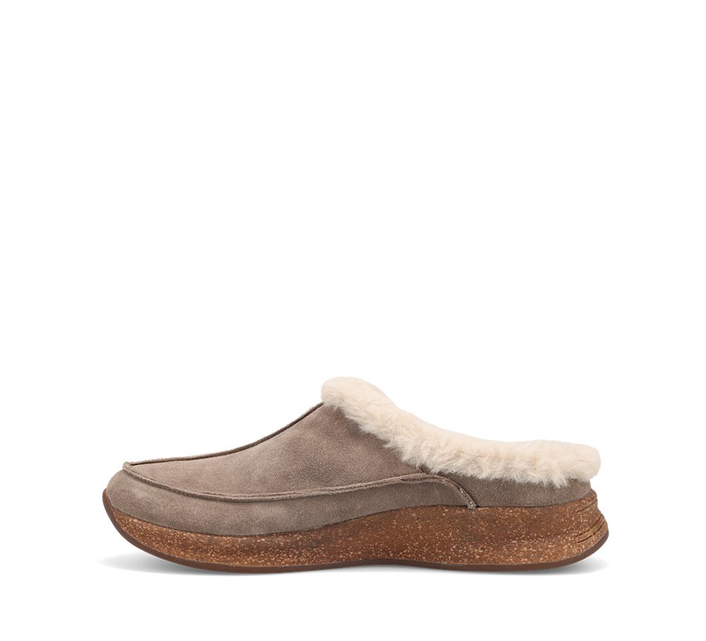 Taos Women's Future - Dark Taupe Suede