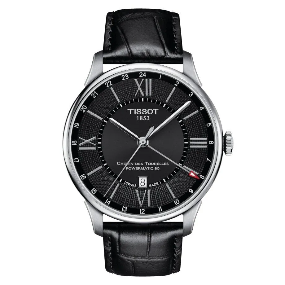 TISSOT Everytime Swissmatic Scratch Resistant Men’s Watch – Black 