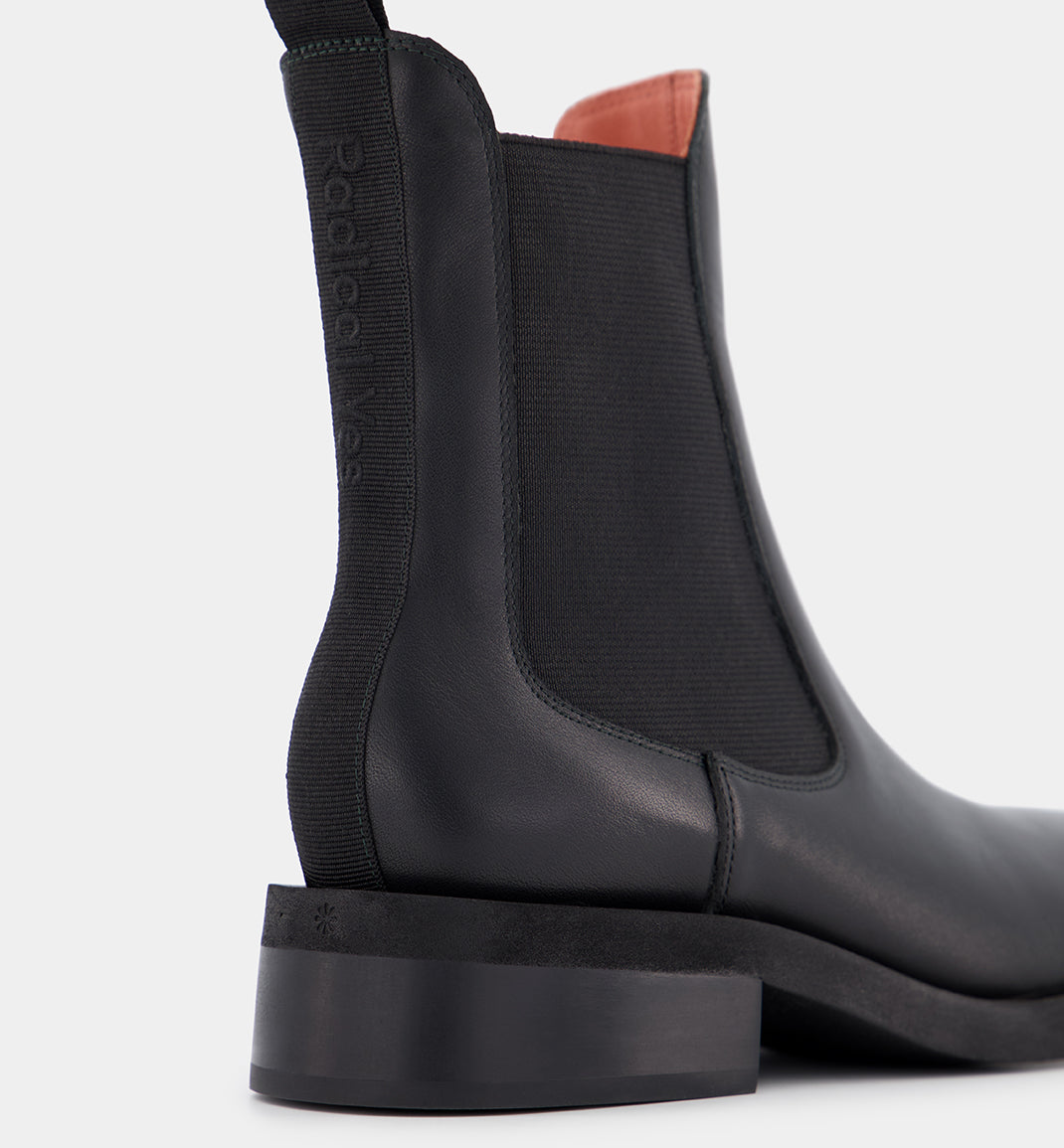 Tomorrow Square Toe Chelsea Boot - Black