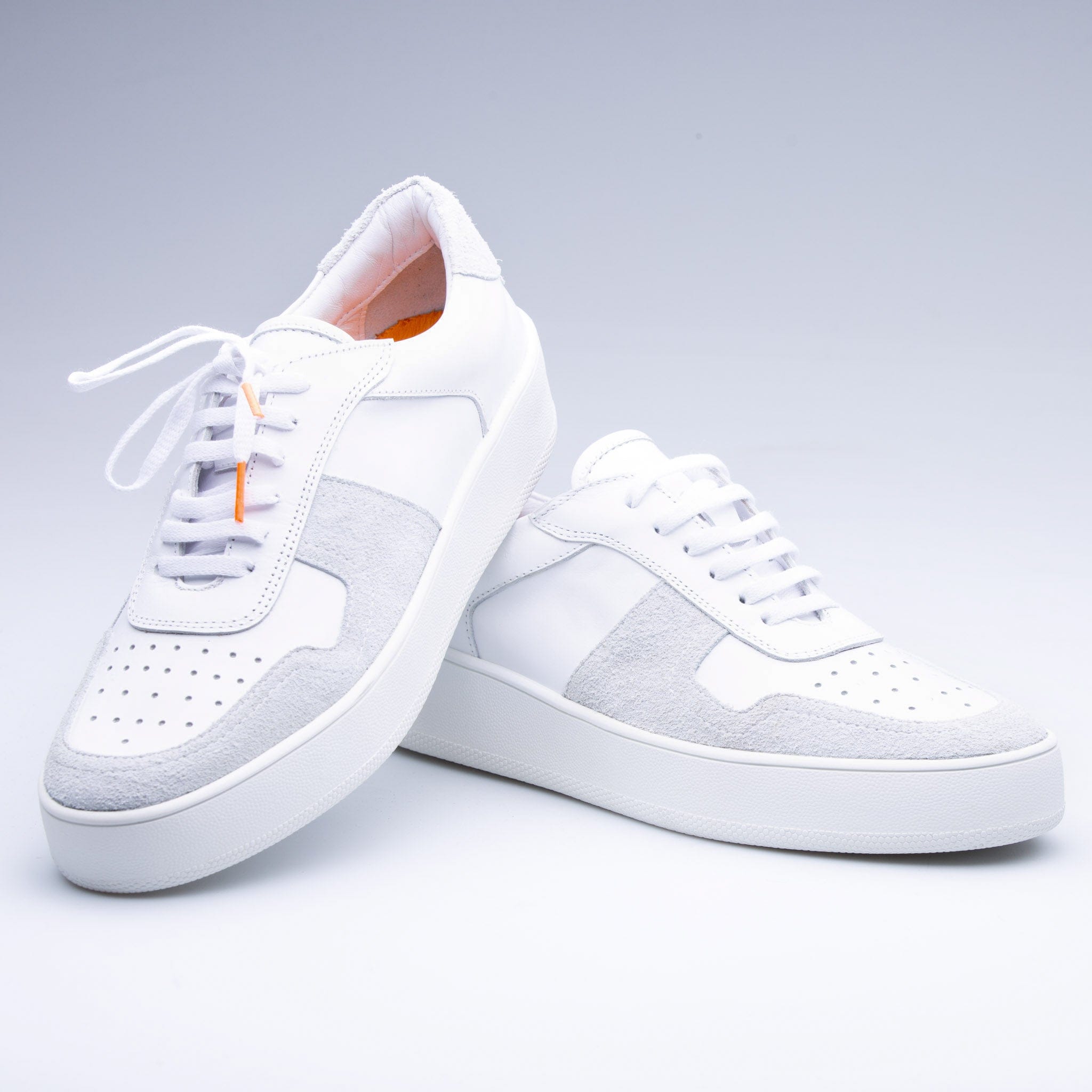 White Faty Casual Shoes