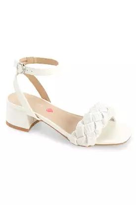 White JOppal sandal