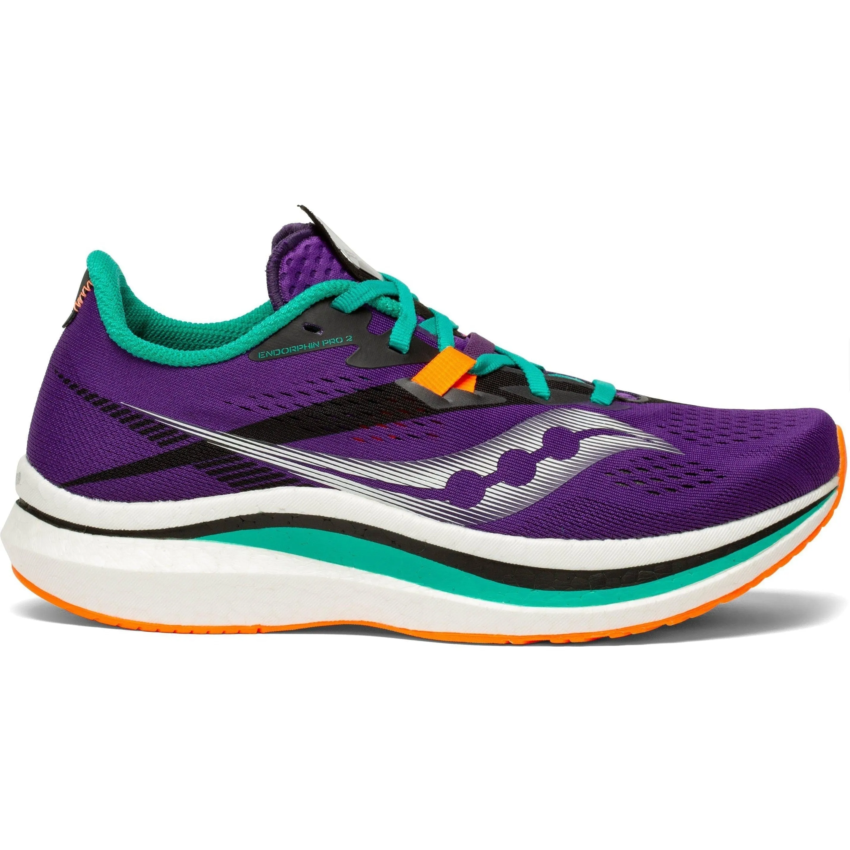 Women's Saucony Endorphin Pro 2, Concord/Jade, 6 B Medium